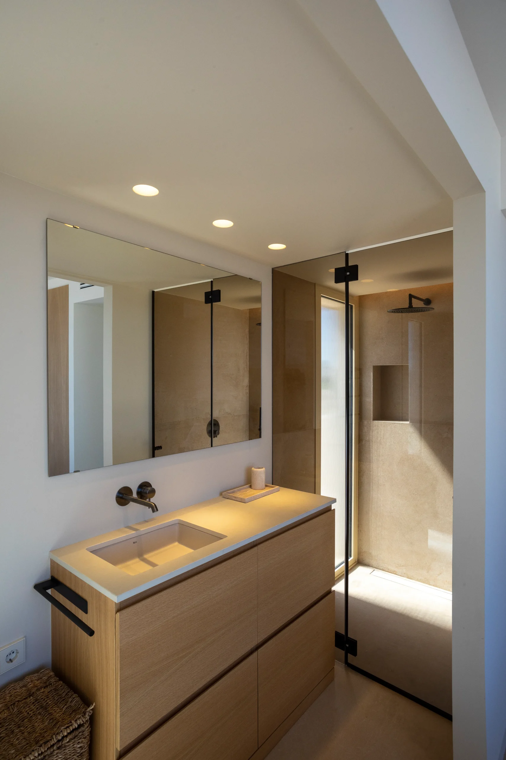 baño en alojamiento privado Menorca