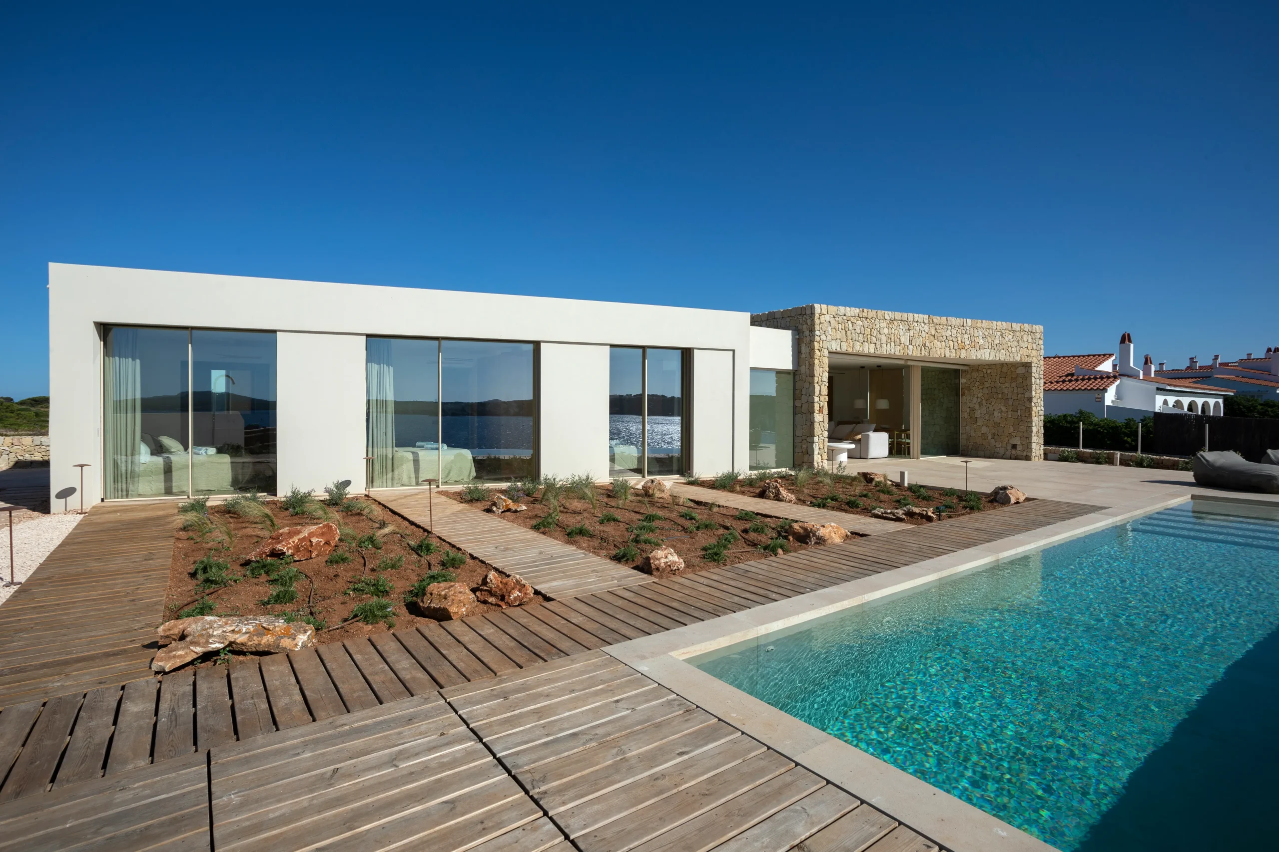casa en Menorca norte con terraza y vistas