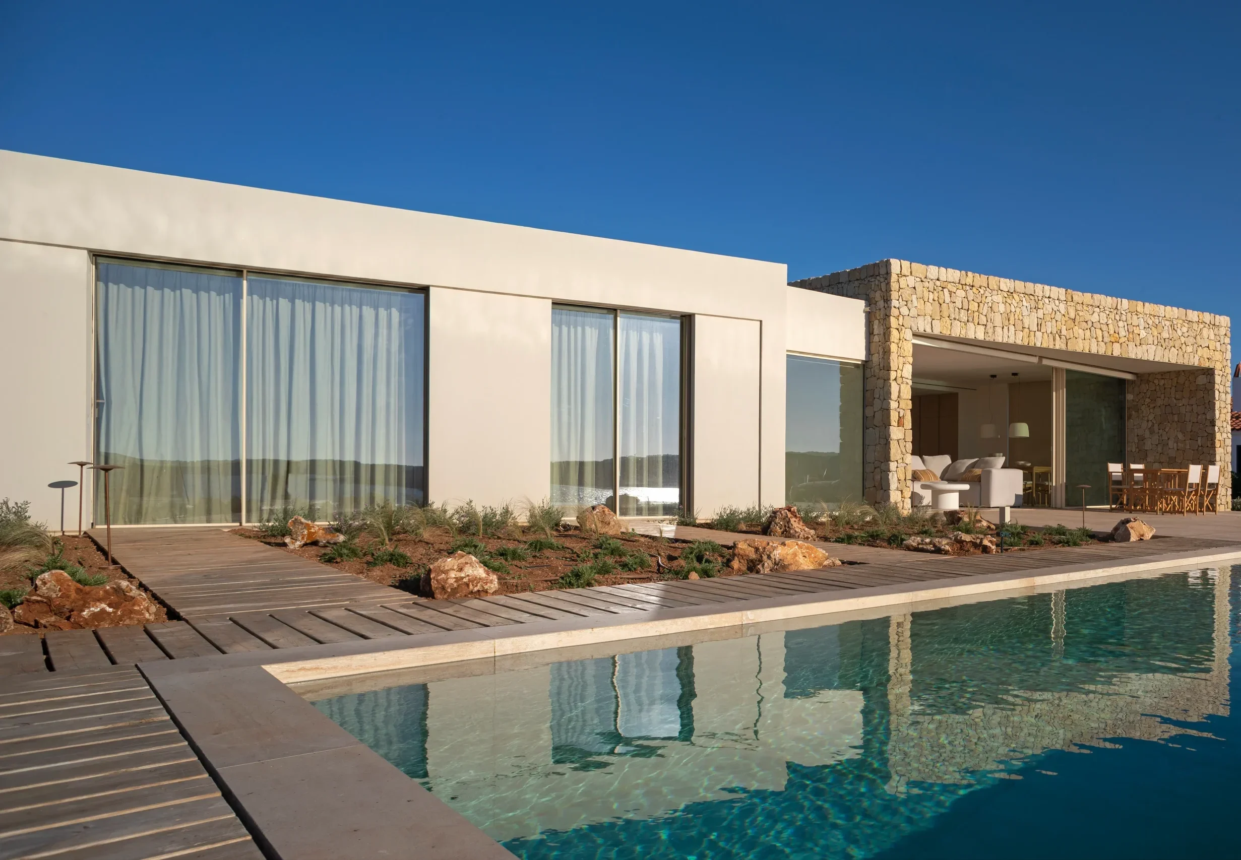 casa privada en Menorca con vistas al mar