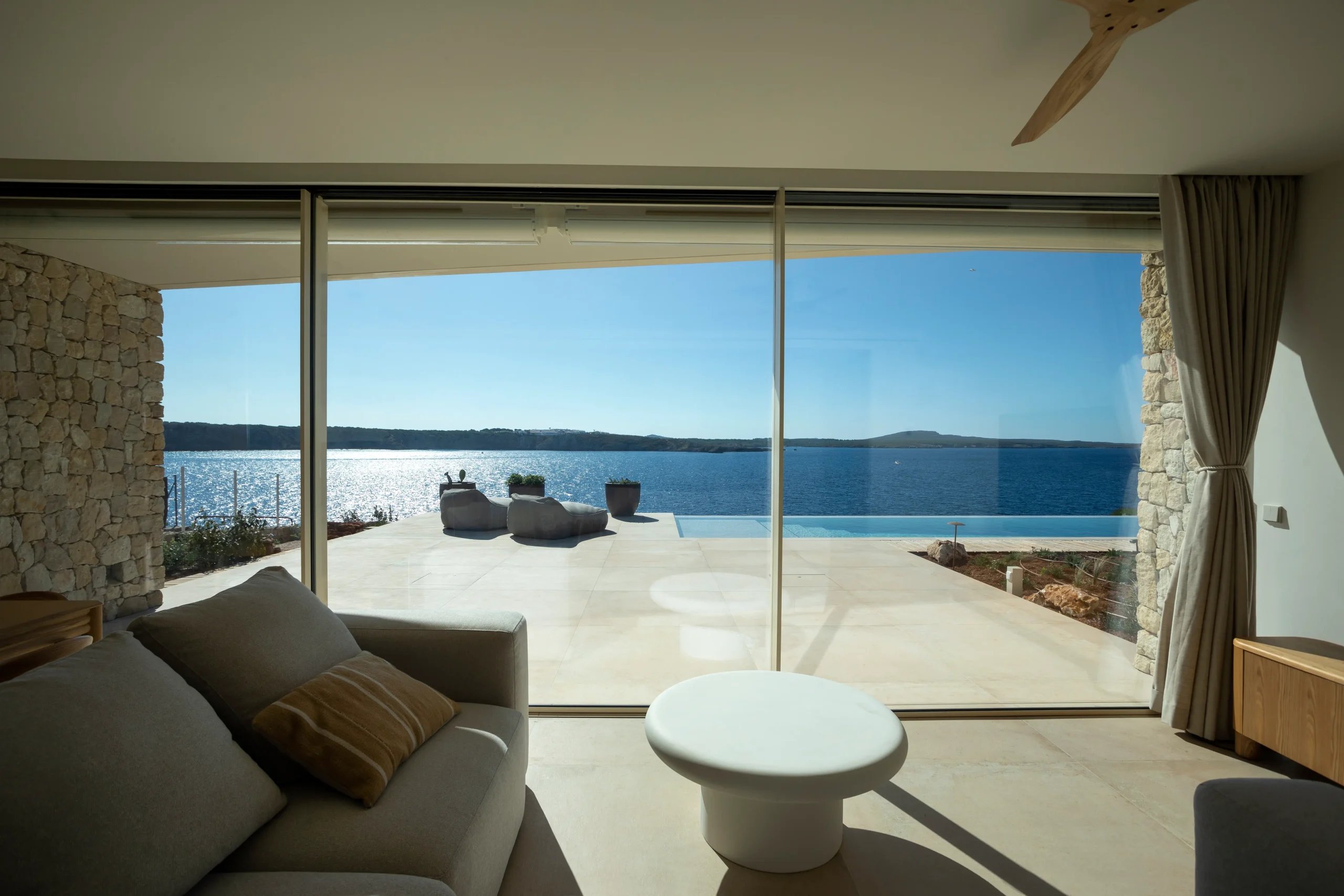 casa privada en Menorca con vistas al mar